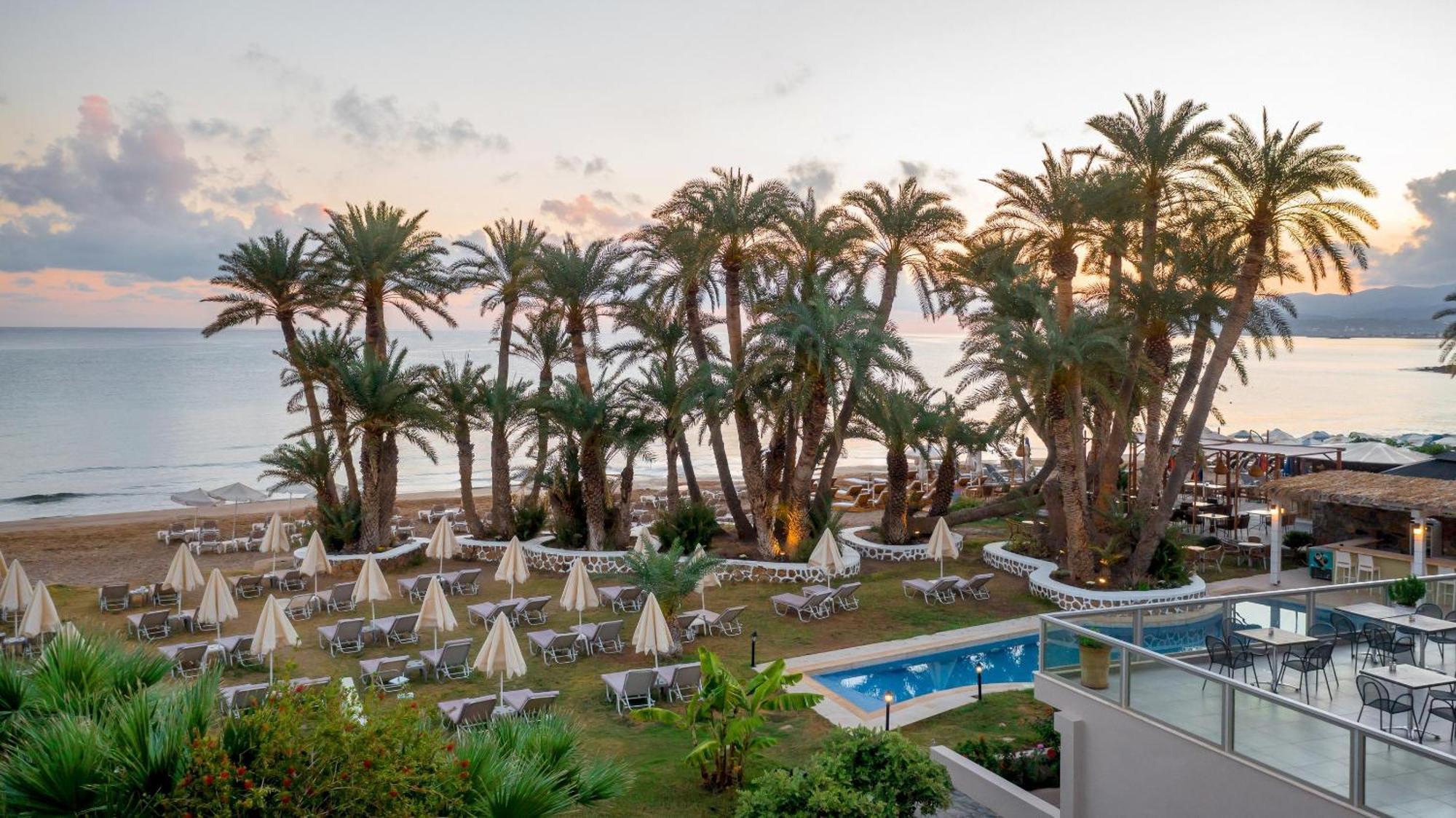 Zeus Hotels Palm Beach Stalida 外观 照片